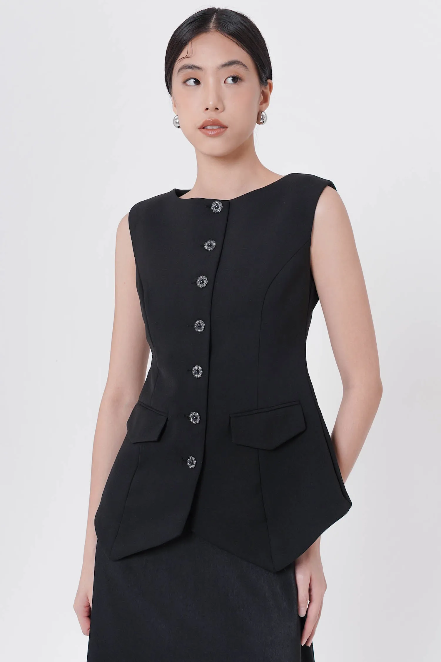 Alfred Top In Black (BESTSELLER)