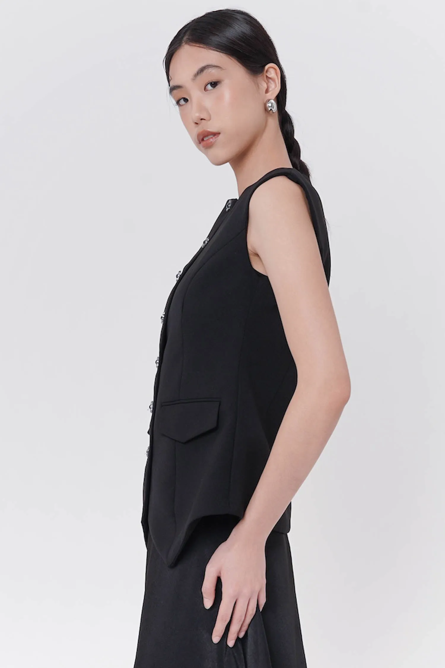 Alfred Top In Black (BESTSELLER)