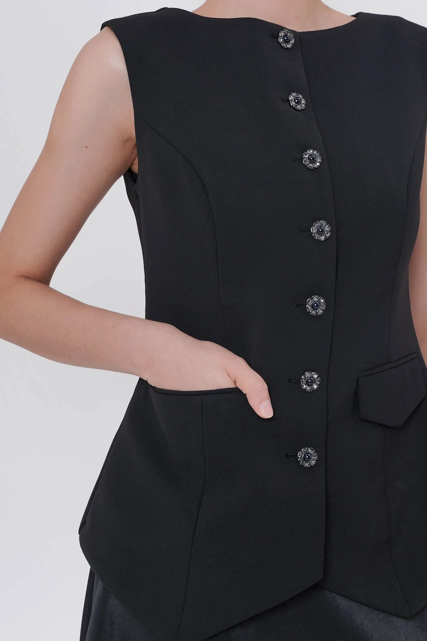 Alfred Top In Black (BESTSELLER)