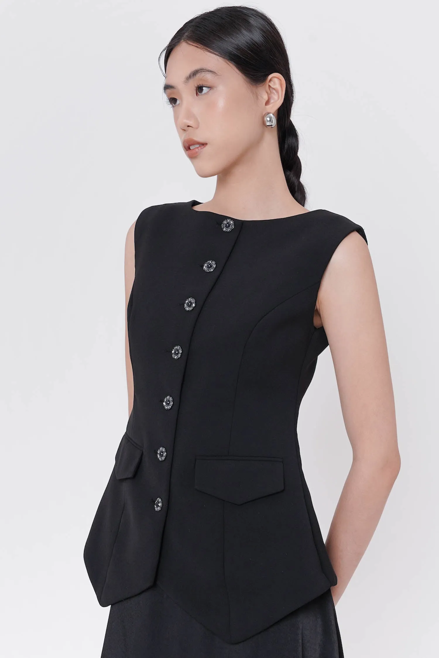 Alfred Top In Black (BESTSELLER)