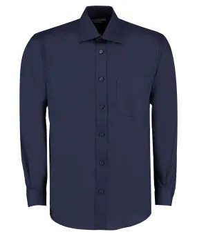 Business shirt long-sleeved (classic fit) | Dark Navy