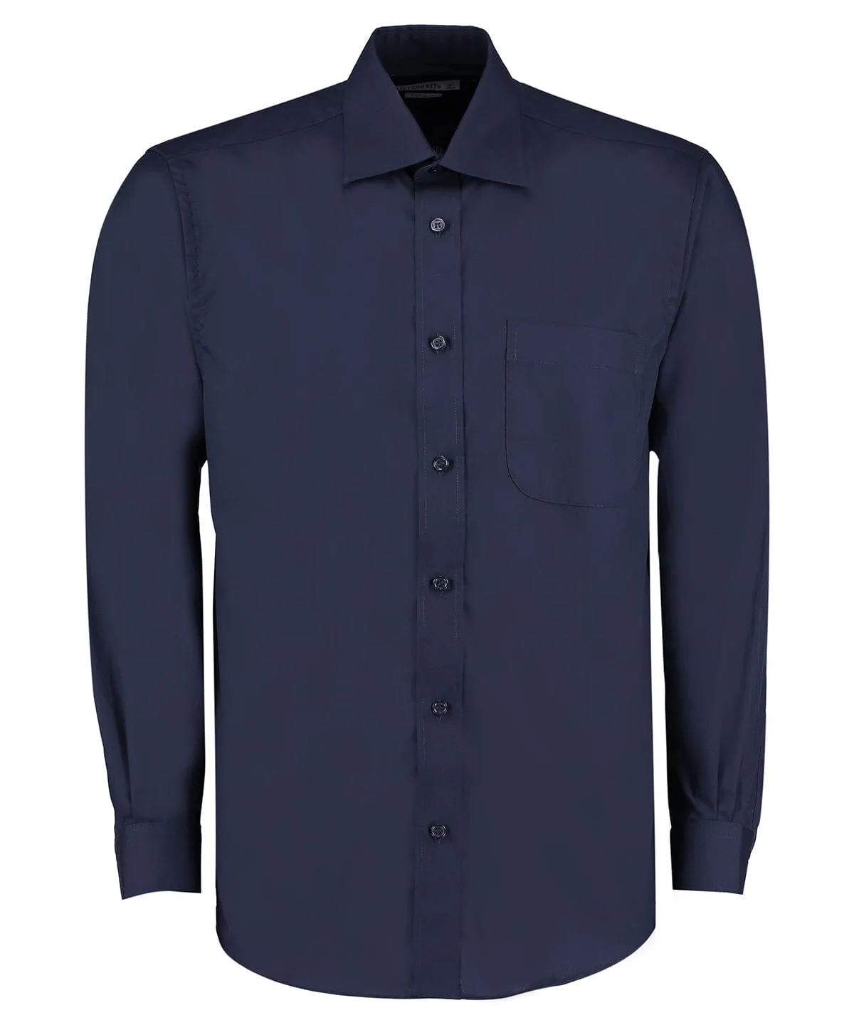 Business shirt long-sleeved (classic fit) | Dark Navy
