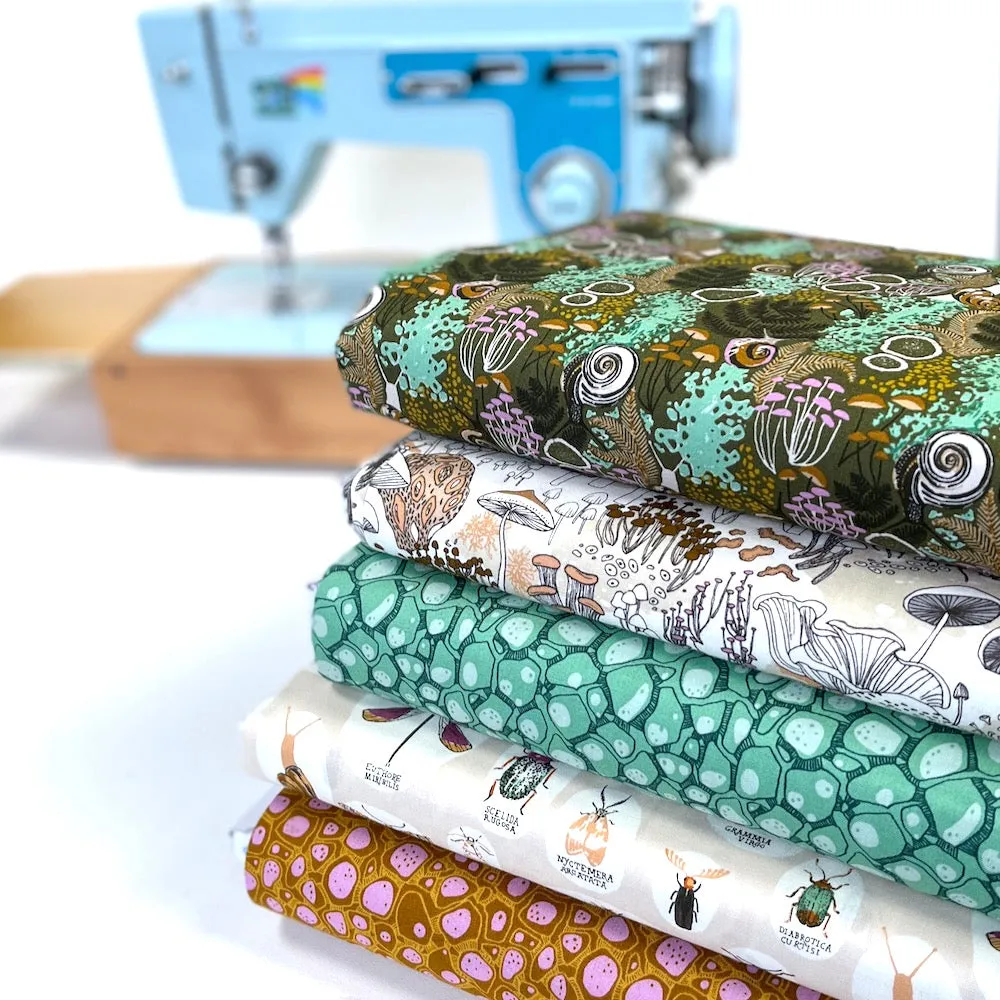 Cloud 9 Fabrics - Into The Woods - Look Close Teal (Per Metre)