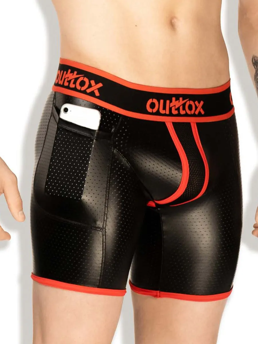 Cycling Shorts in Black & Red