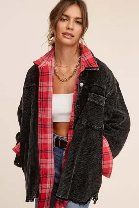 Daisy Corduroy Jacket Shacket