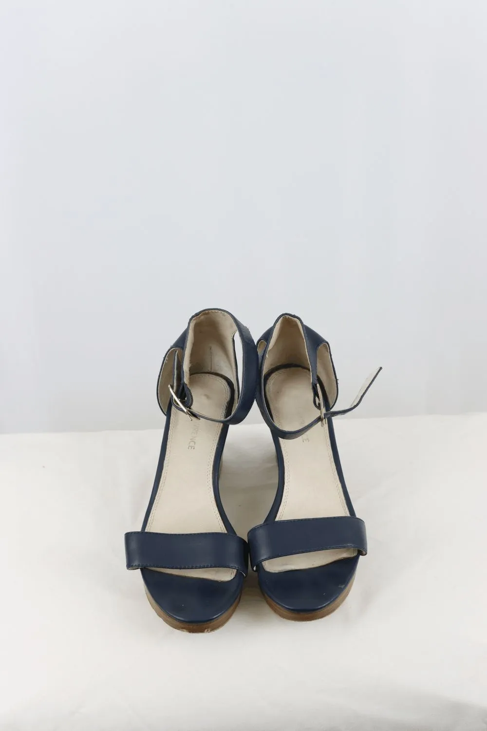 David Lawrence Blue Wedges 9.5 AU