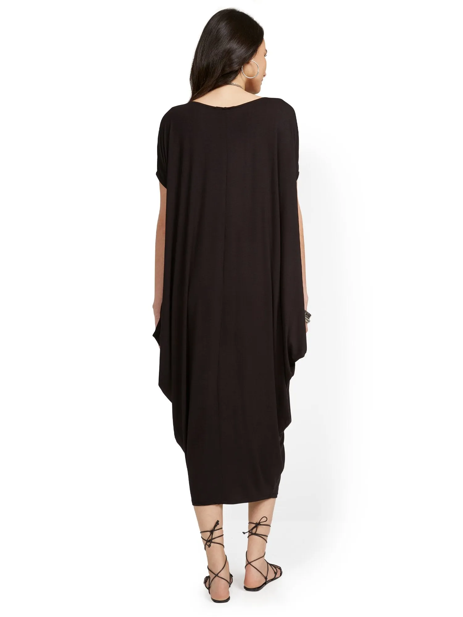 Drapey Caftan Maxi Dress
