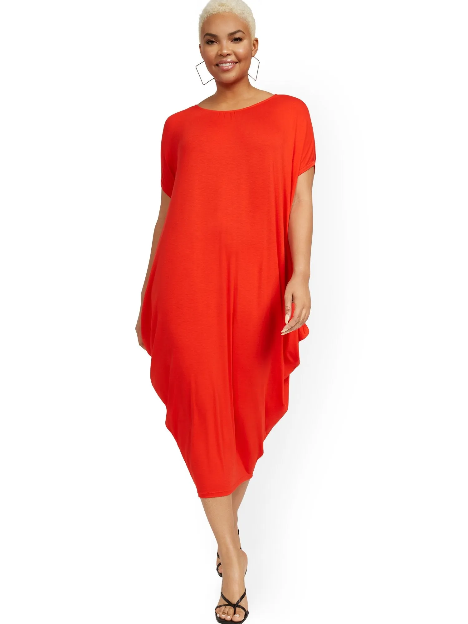 Drapey Caftan Maxi Dress