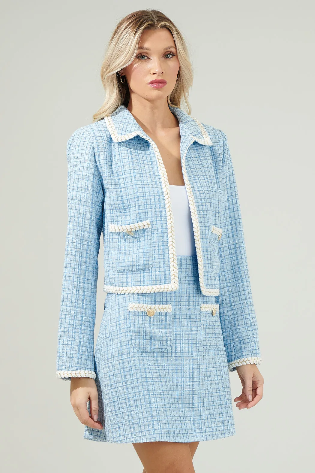 Fairy Floss Tweed Blazer