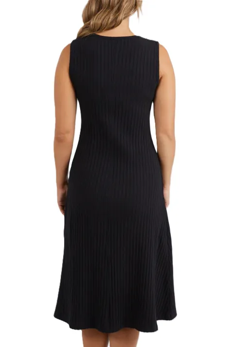 FOXWOOD AMELIE RIB DRESS