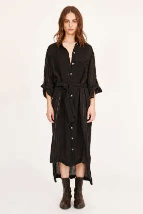Gauze Black Los Feliz Dress