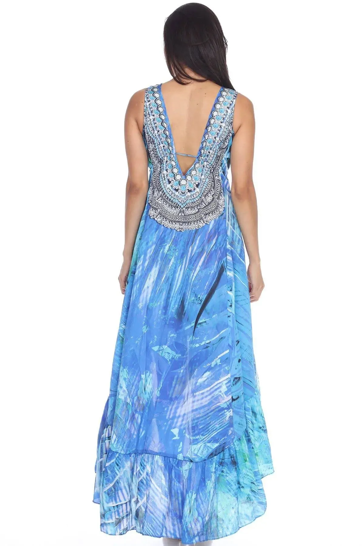 High Low Dresses Resort Beach Boho Casual Summer Evening Vestido Dress Vacation Travel Bohemian…