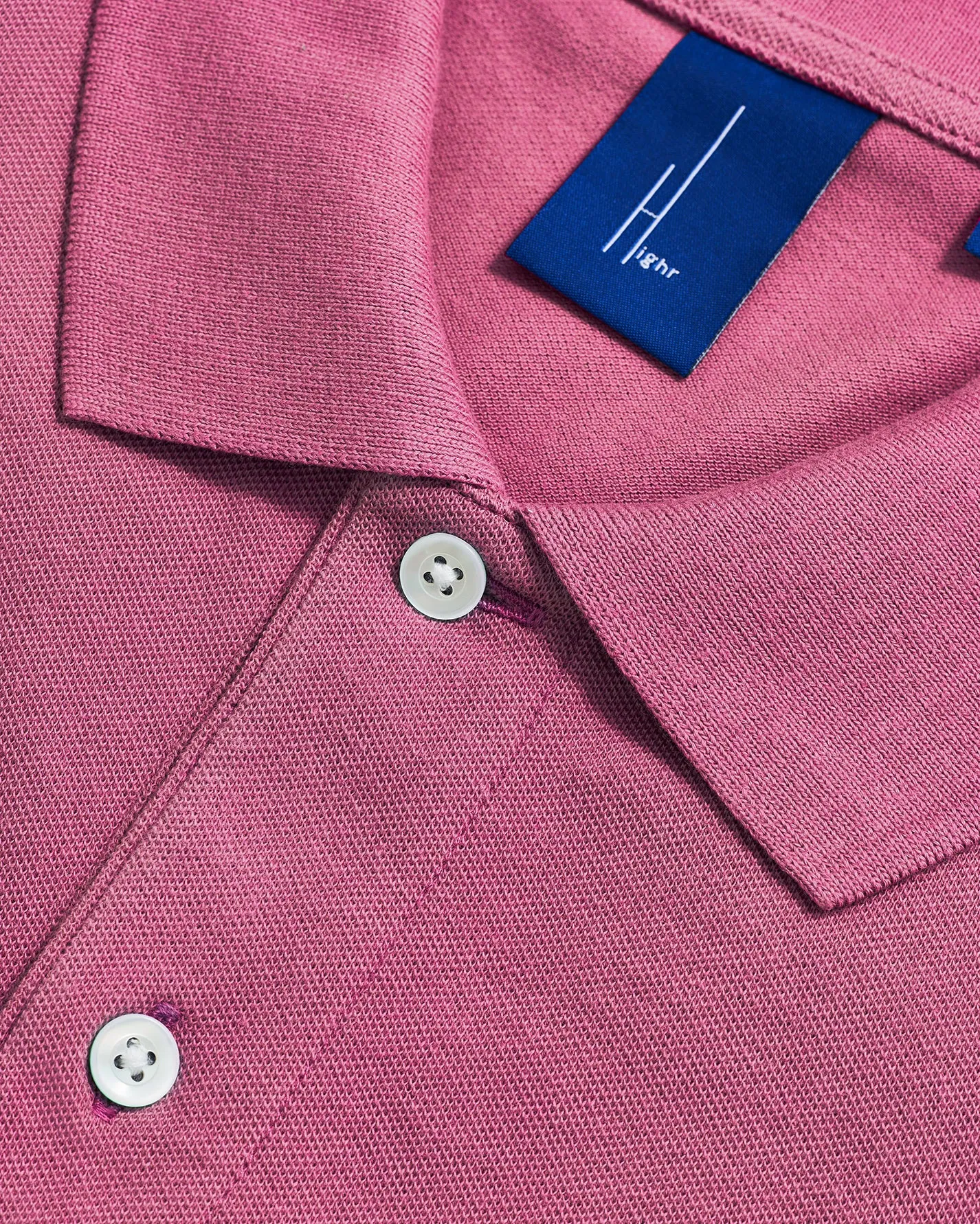 Highr, Fuchsia, Polo Tee