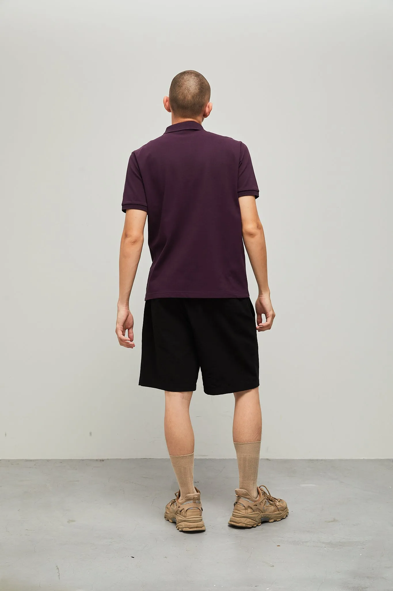 Highr, Purple, Polo Tee