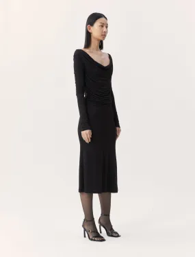 Inver Dress in Black