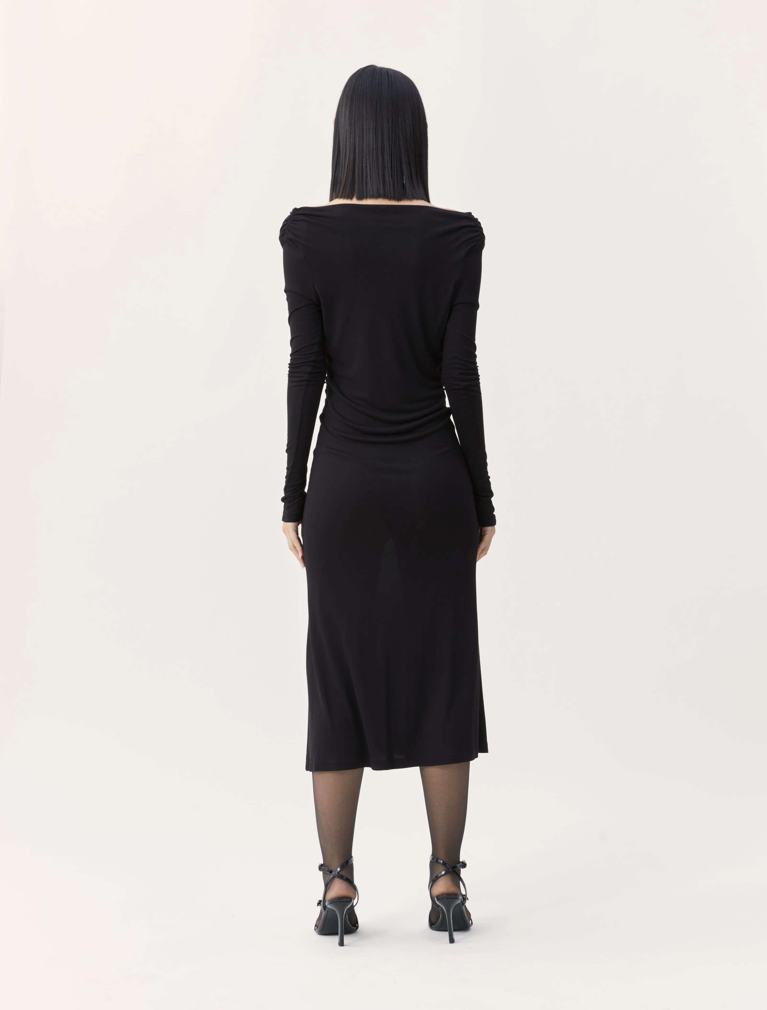 Inver Dress in Black