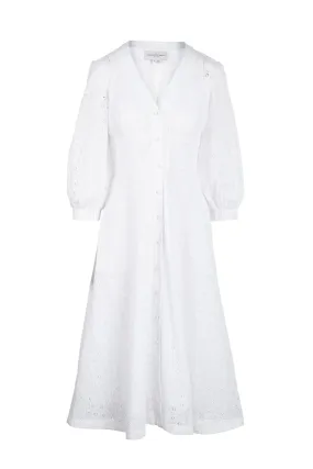 Juniper Dress - White Eyelet