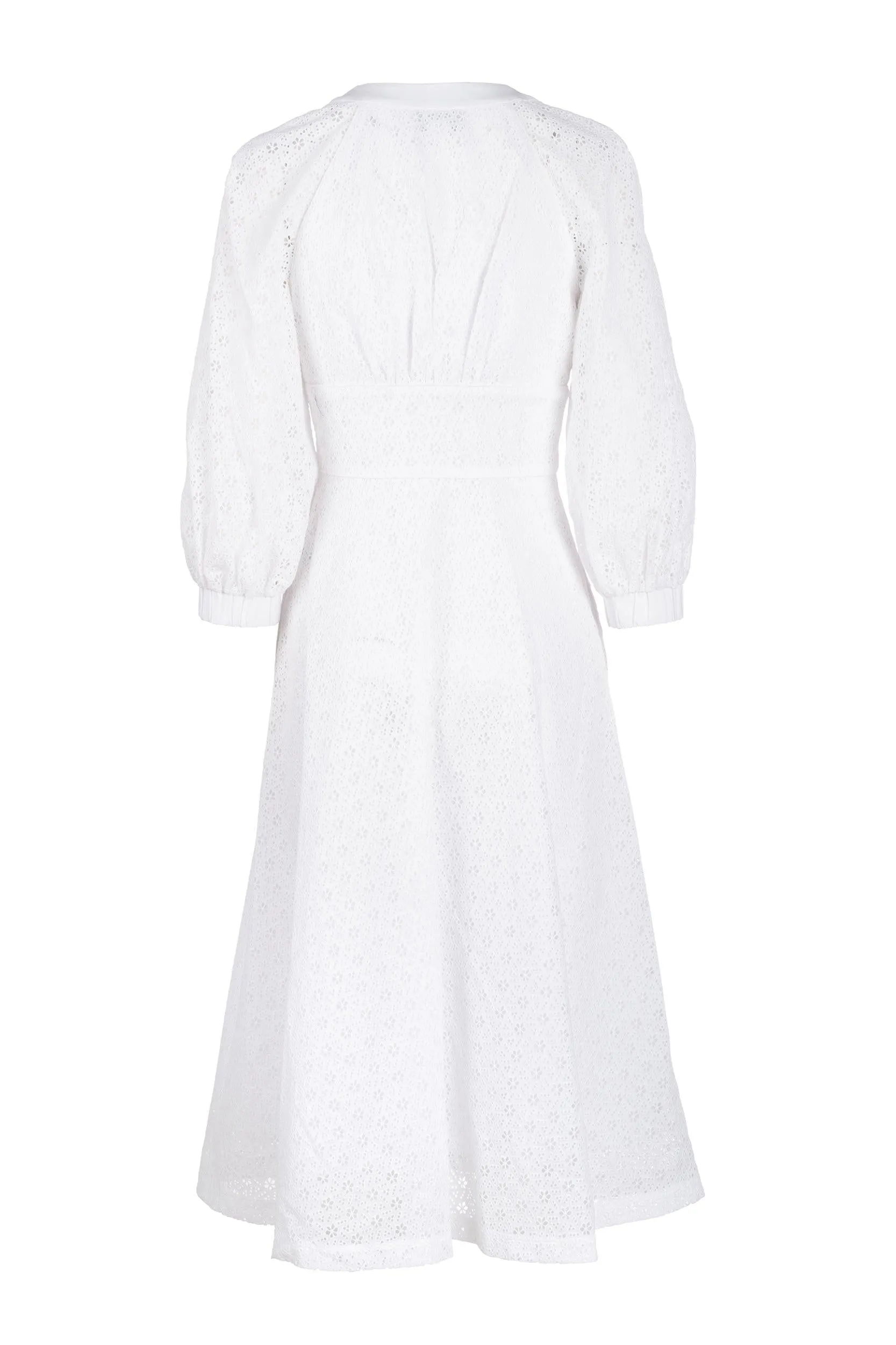 Juniper Dress - White Eyelet