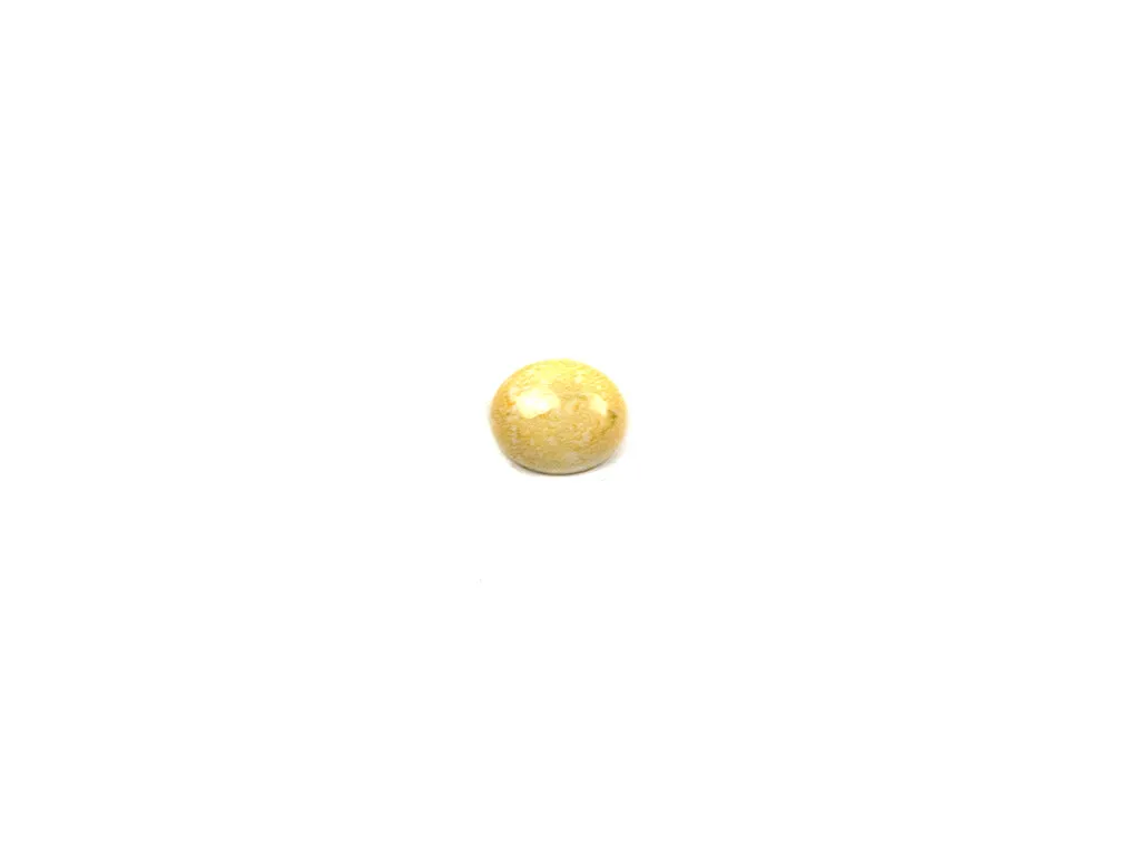 Light Yellow Oval Marble Look Acrylic Buttons