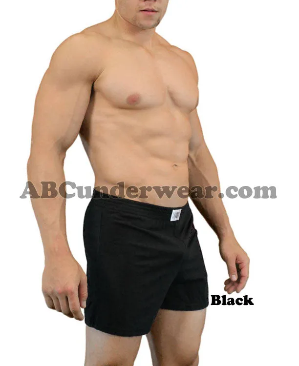 Men's Cotton Blend Gym Shorts by LOBBO - Blowout Sale!