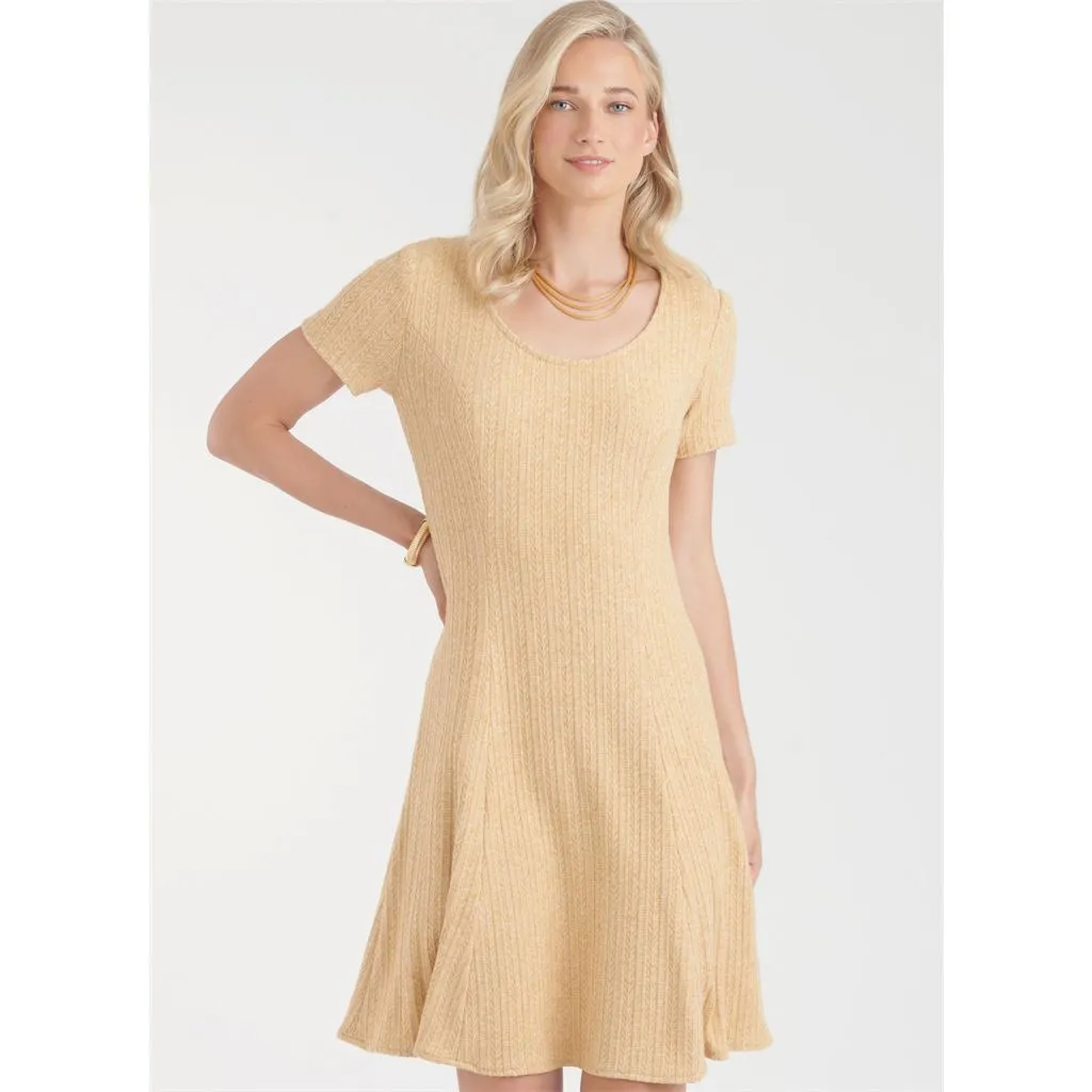 New Look Sewing Pattern N6765 Misses' Knit Dresses