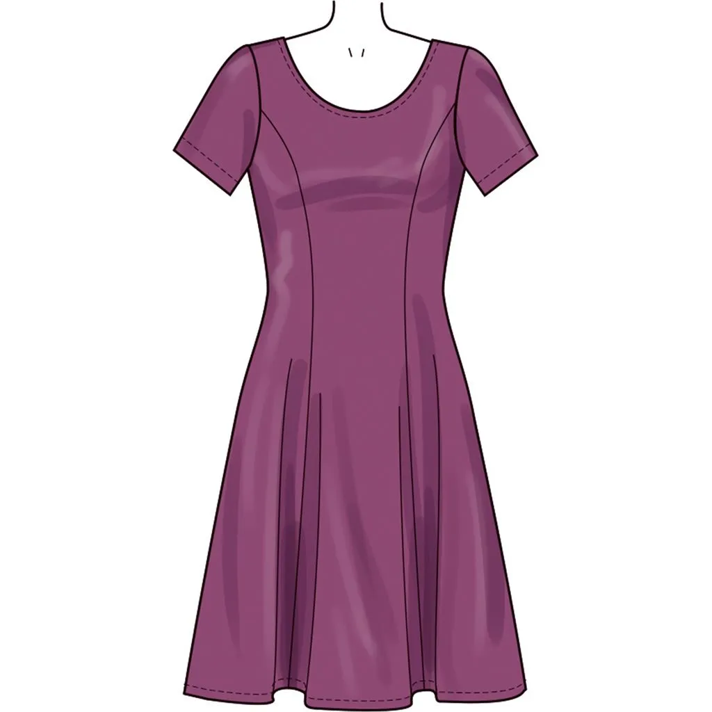 New Look Sewing Pattern N6765 Misses' Knit Dresses