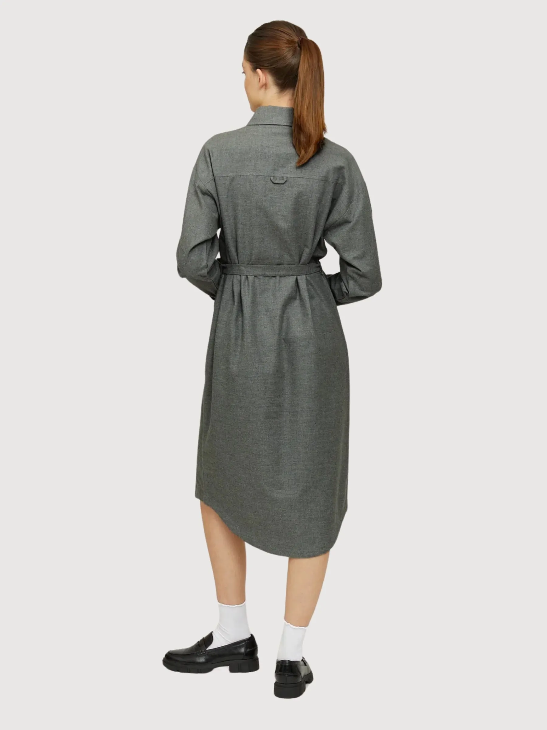 Nieva Dress Anthracite Mel. Woman | Mazine