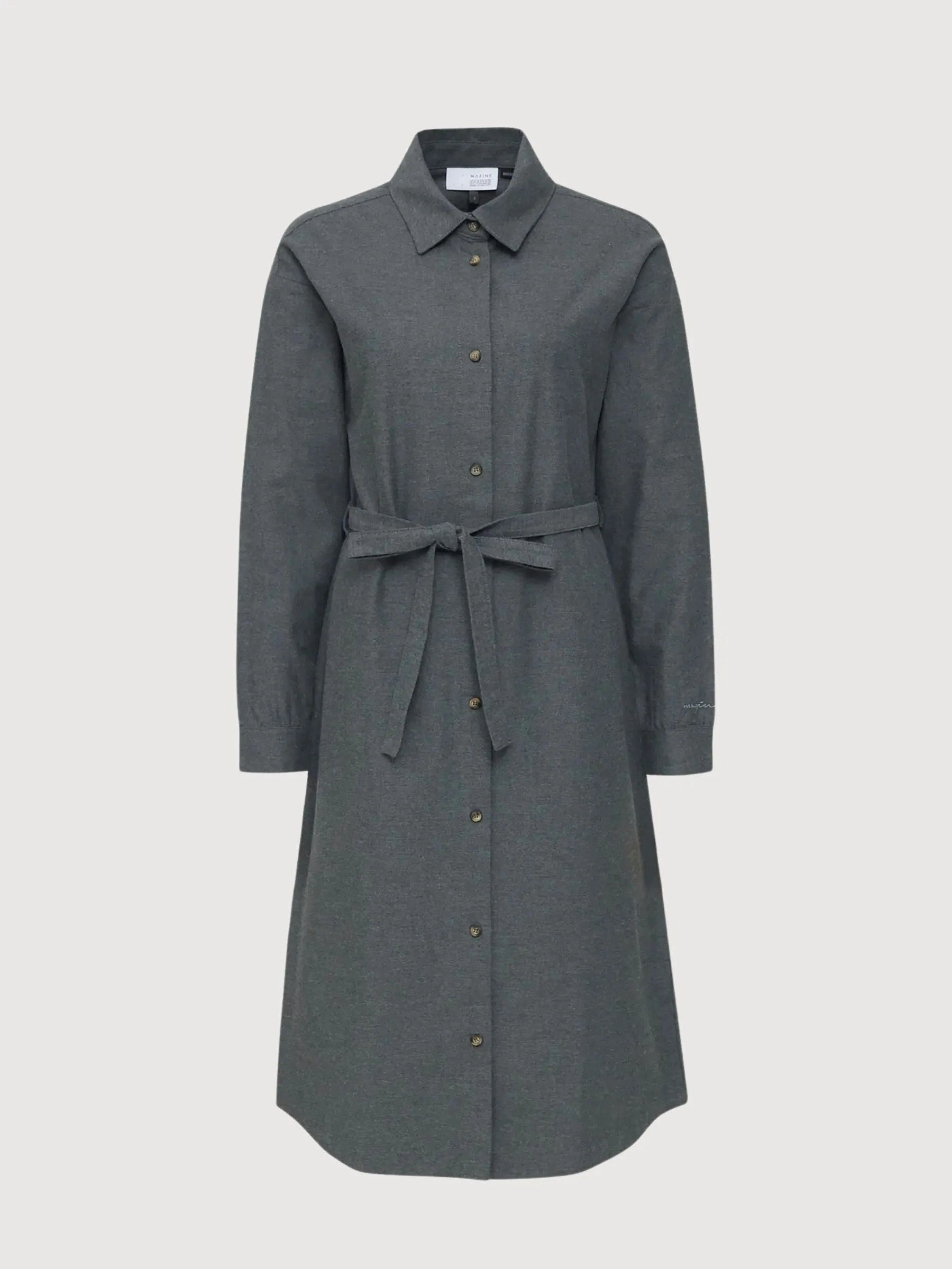 Nieva Dress Anthracite Mel. Woman | Mazine