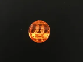 Orange 2 Hole Acrylic Buttons