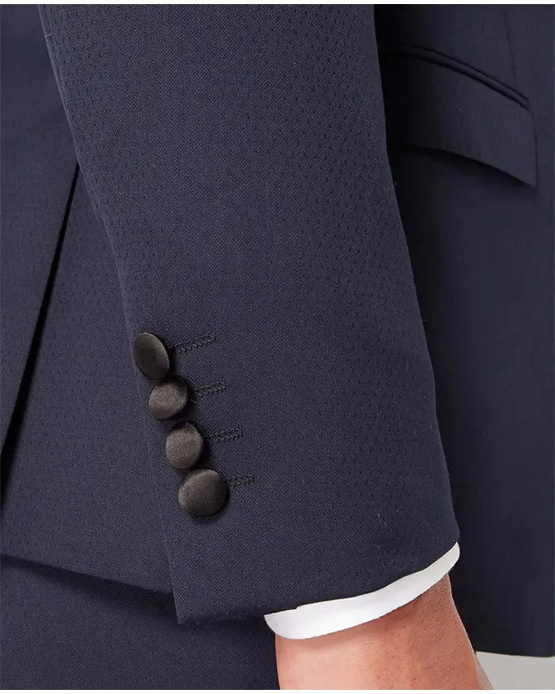 Rocco Dinner Suit Tuxedo Jacket - Navy
