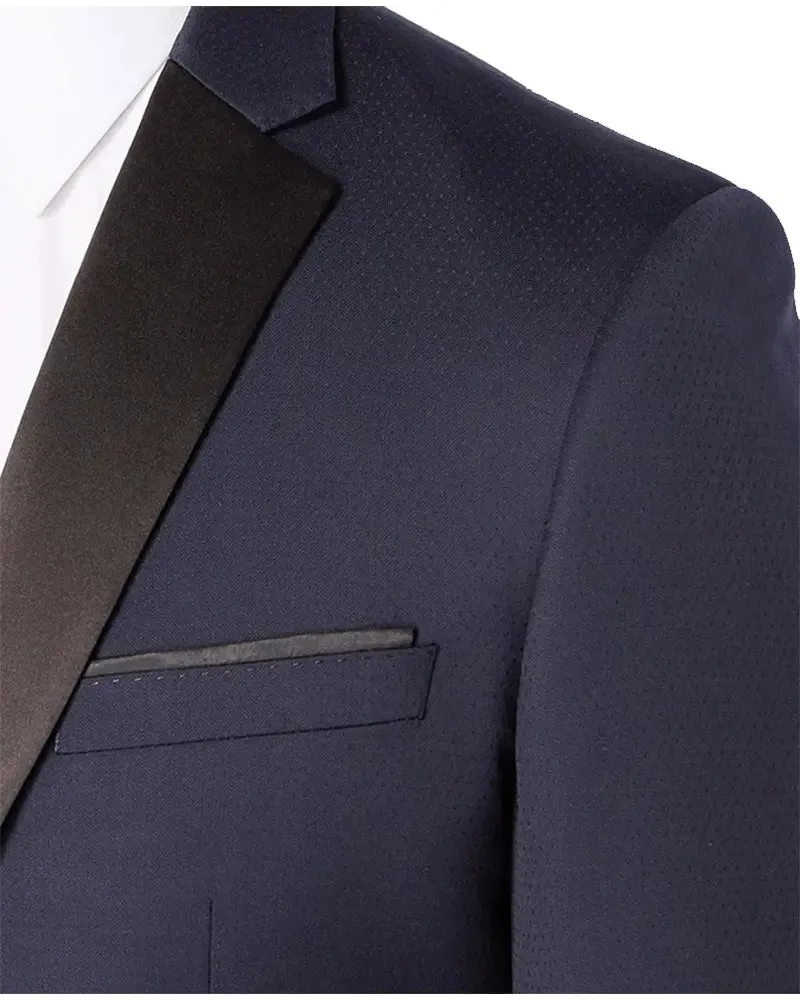 Rocco Dinner Suit Tuxedo Jacket - Navy