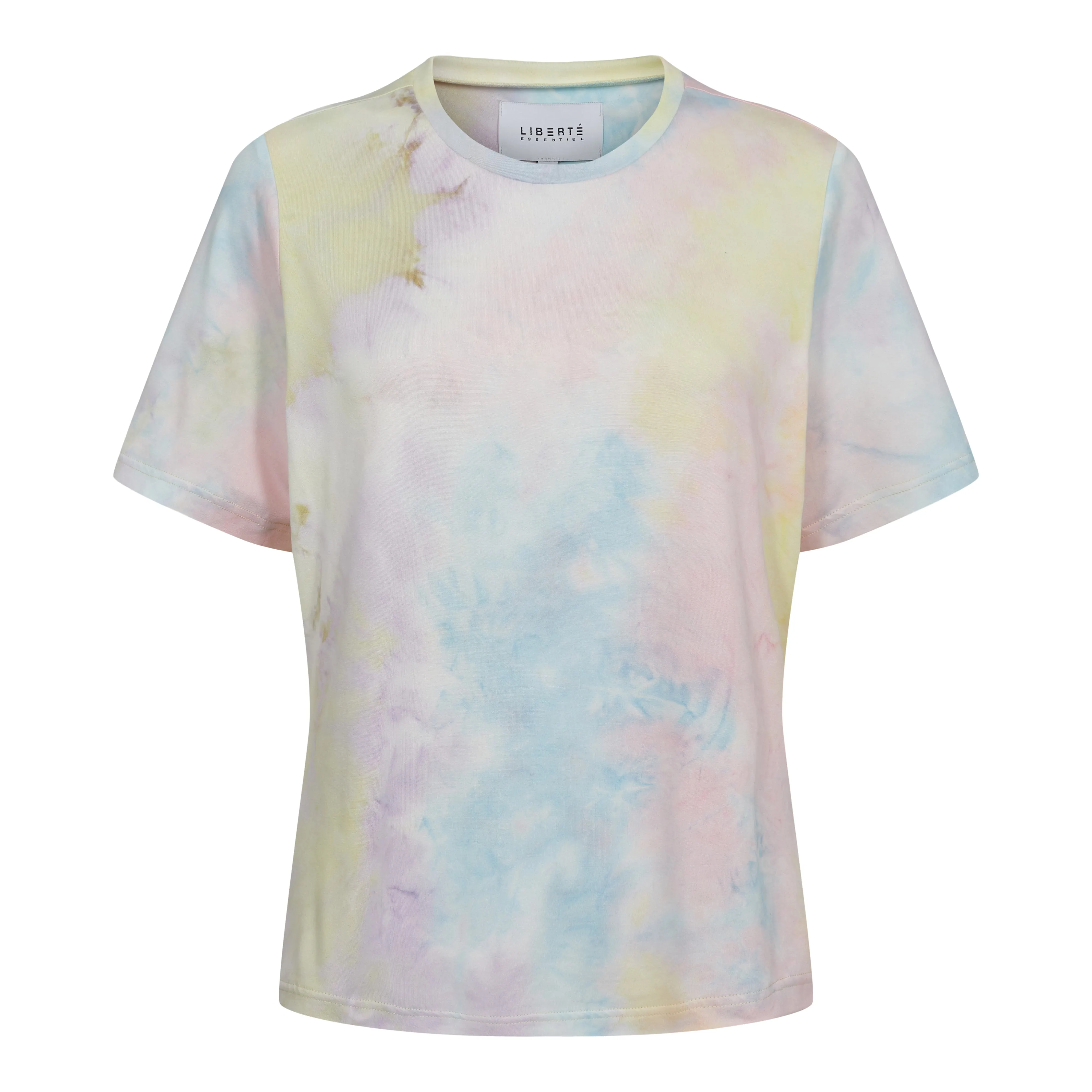 SILKE-TSHIRT - PASTEL TIE DYE