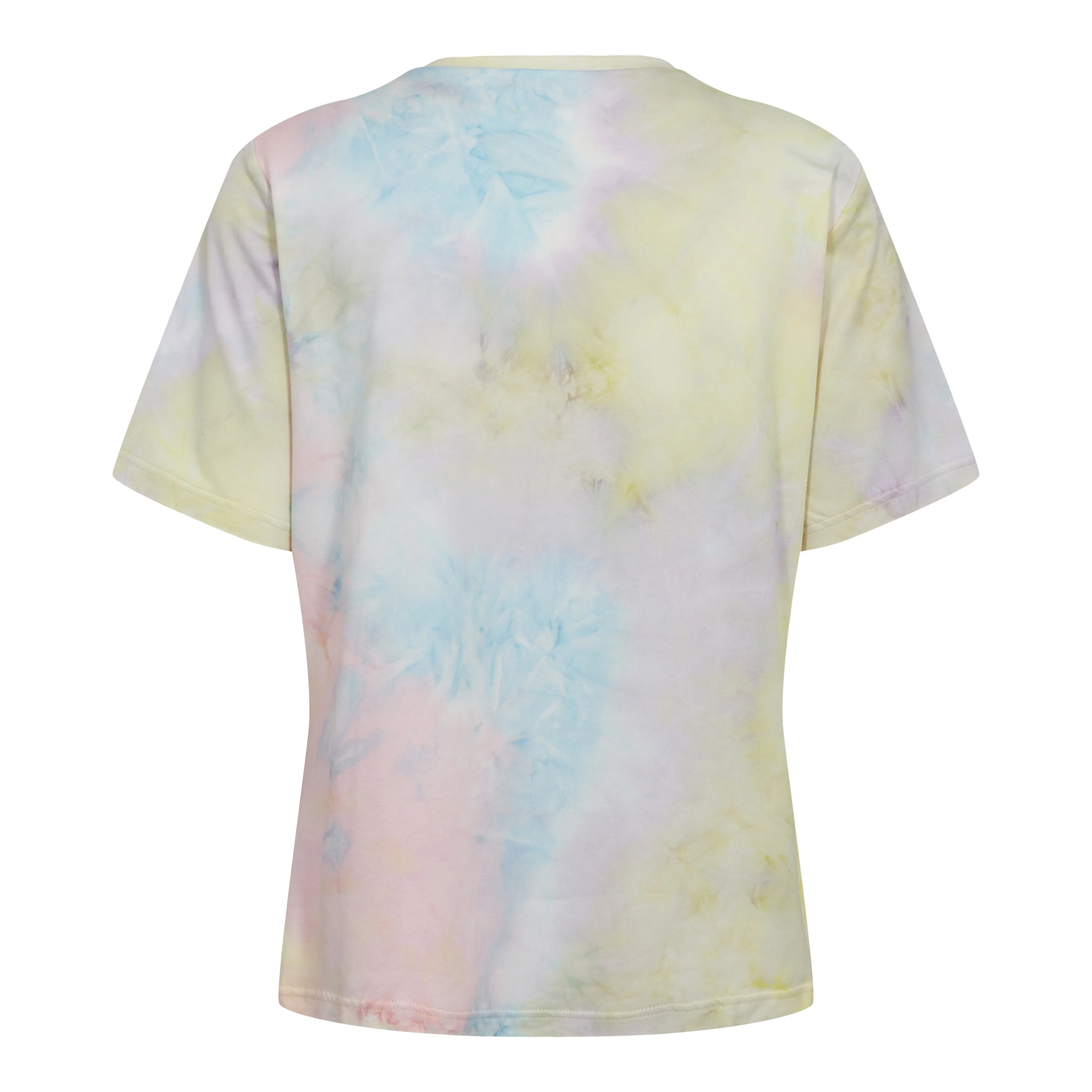 SILKE-TSHIRT - PASTEL TIE DYE