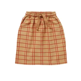 Skirt Grid Dun