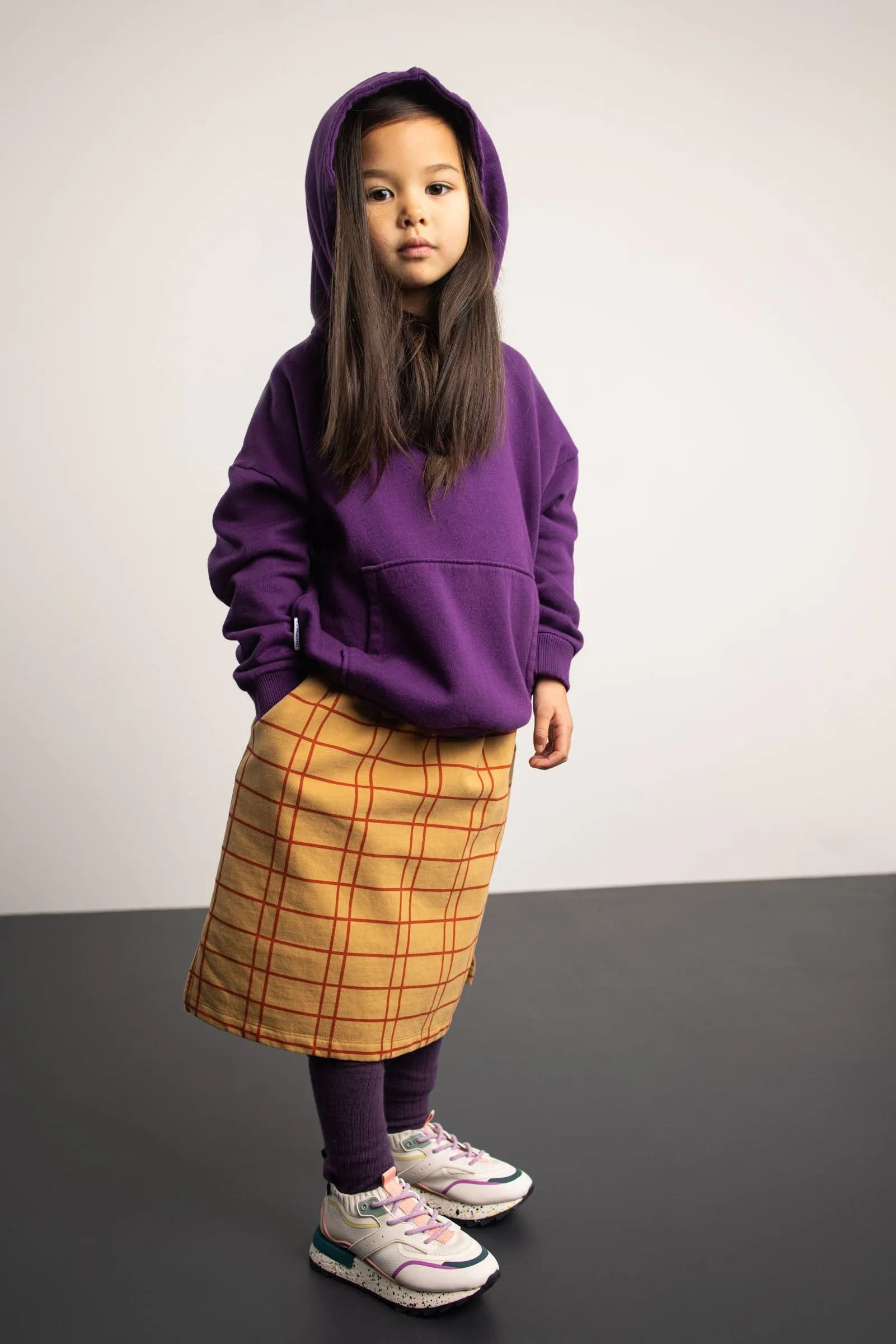 Skirt Grid Dun