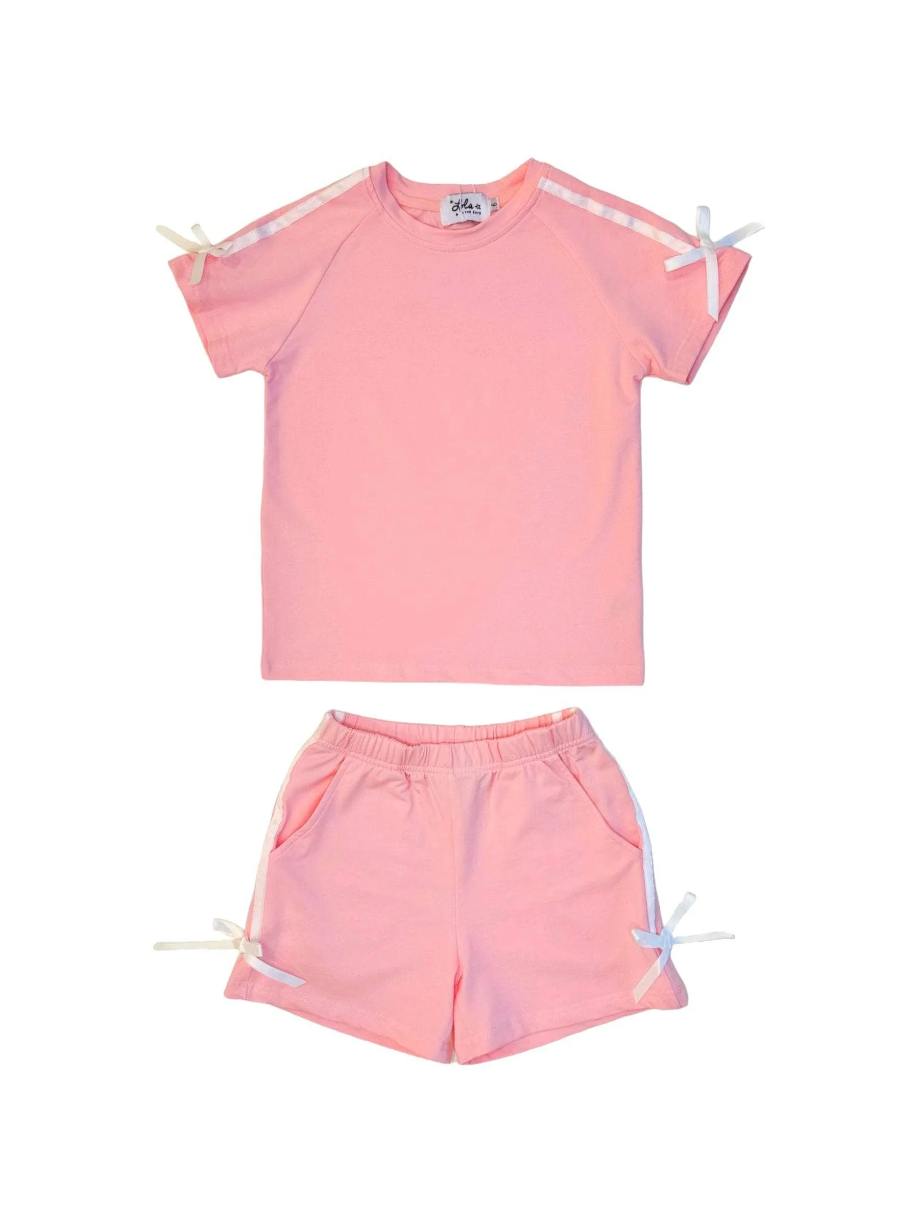 Sporty Bow Short Set