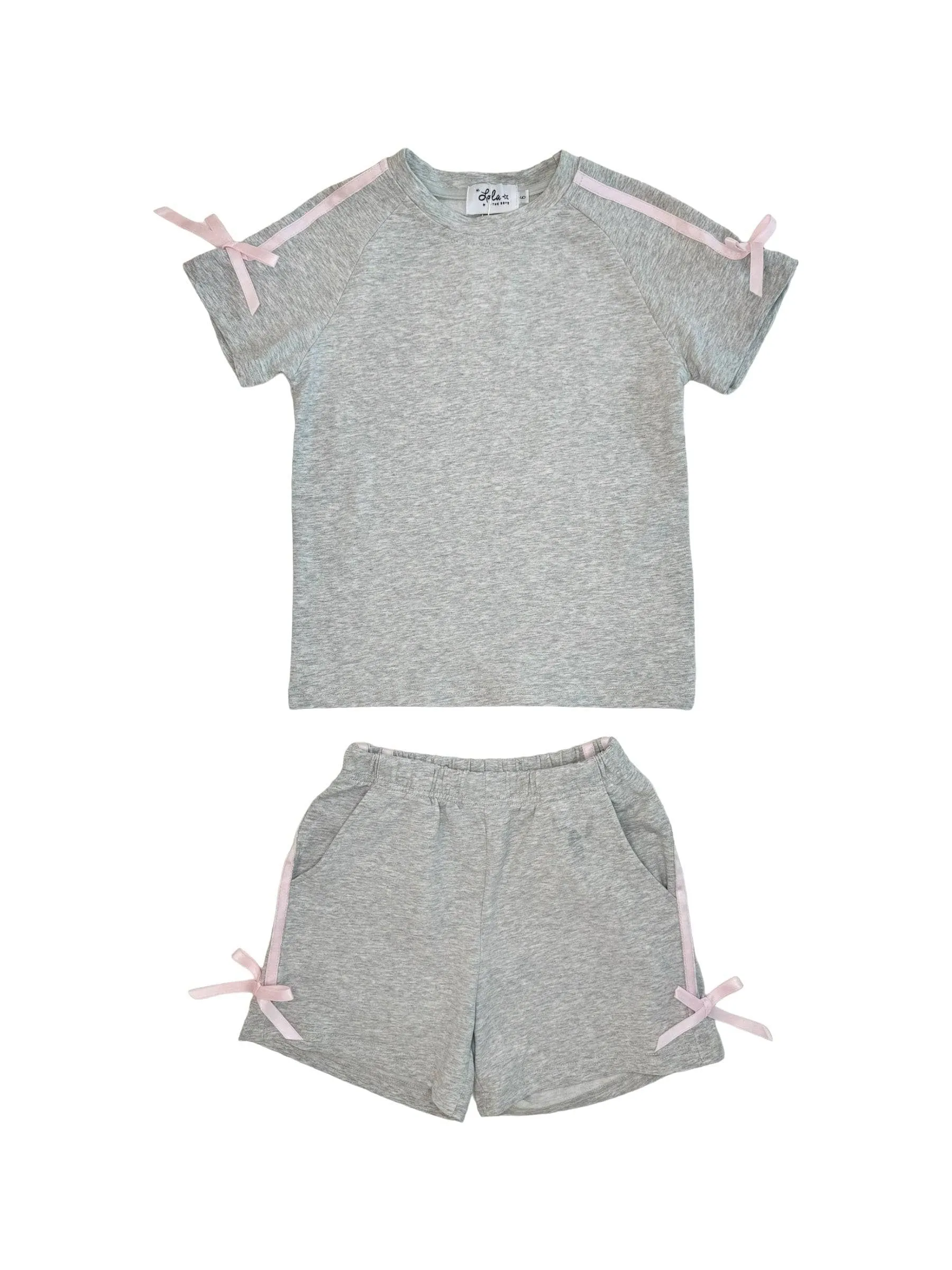 Sporty Bow Short Set