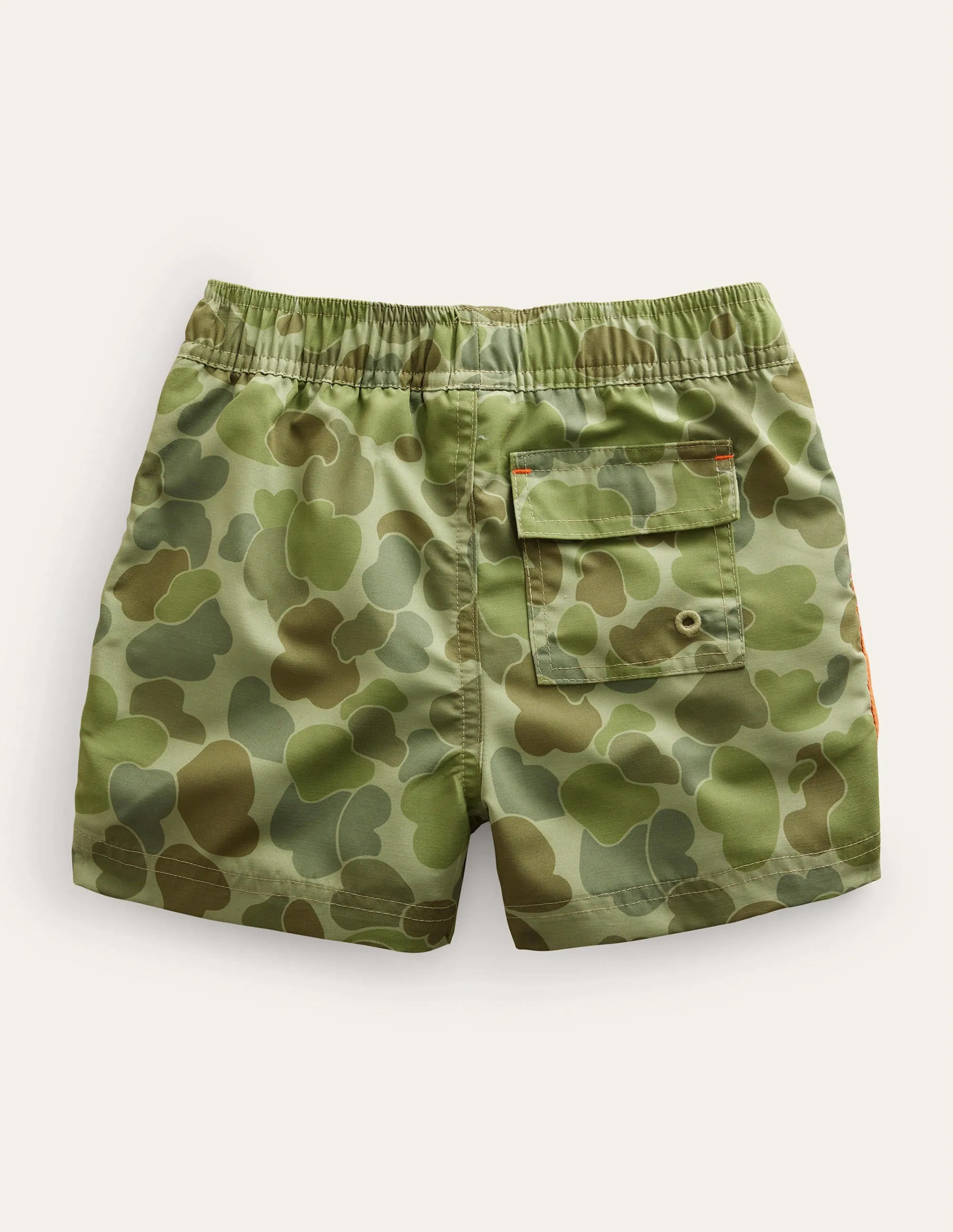 Sporty Stripe Short-Green Bubble Camo