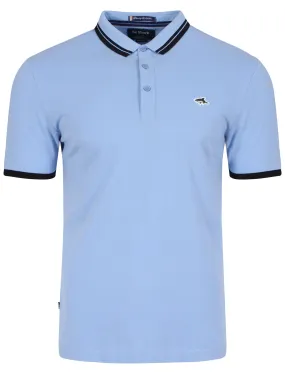 Stibbington Polo Shirt in Blue - Le Shark