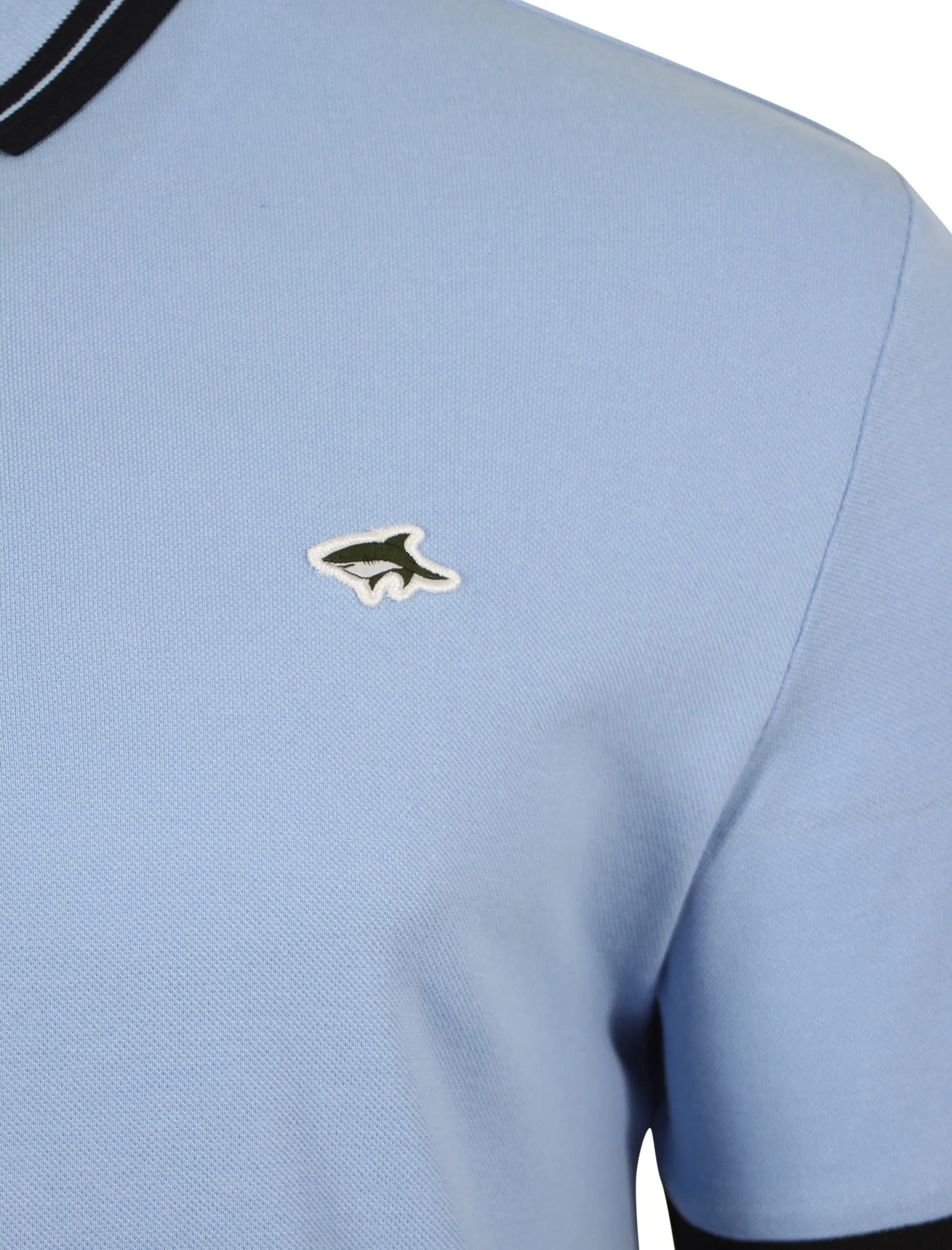 Stibbington Polo Shirt in Blue - Le Shark