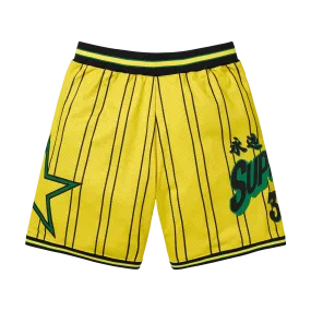 Supreme Star Basketball Short 'Yellow'