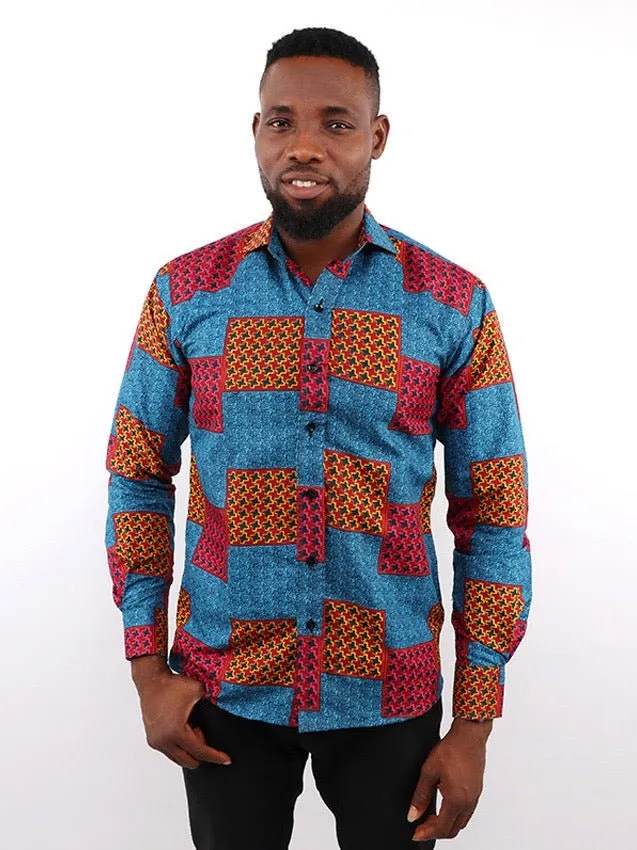 Together African Print Shirt