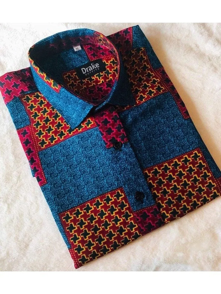 Together African Print Shirt