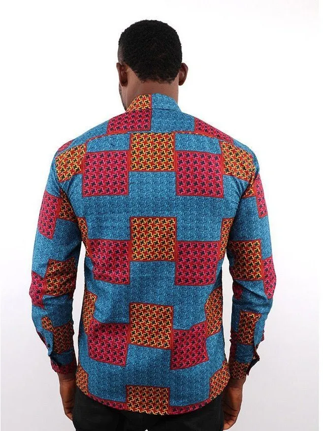 Together African Print Shirt