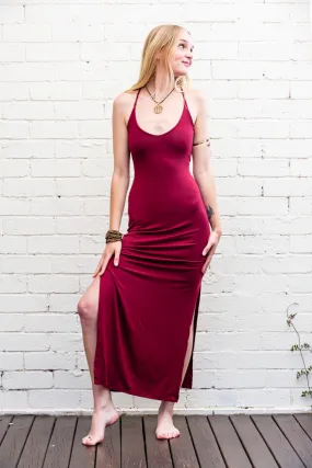 Venus Maxi Dress in Wine