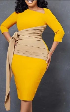 Waist Bandage Dresses