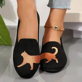 Women's Printed Flat Shoes 37499622C